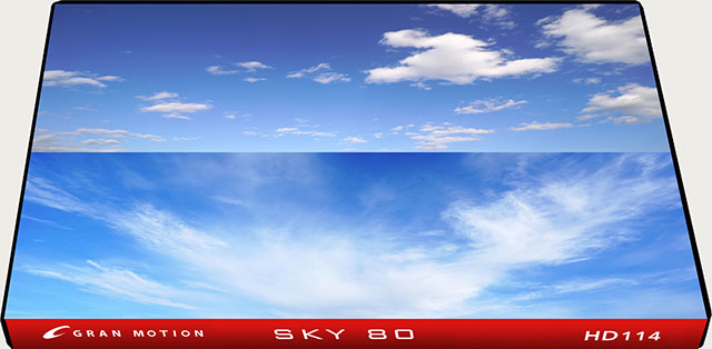 グランモーション HD＆SD動画素材集 HD114 / SD114 SKY 80